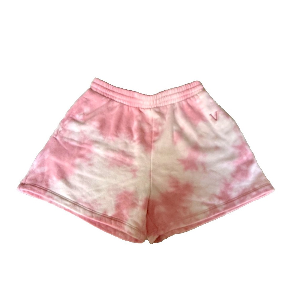 Victoria's Secret Women's Activewear Lounge Shorts; Pink Tie Dye; XS; NWT